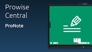 Prowise Central – ProNote Mehr als nur Tafelsoftware [upl. by Linneman]
