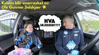 Ole Gunnar Solskjær har en overraskelse til Kristin [upl. by Oalsinatse]