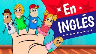 LA FAMILIA DEDO En Inglés Canciones Infantiles The Finger Family [upl. by Elnukeda]