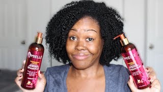 NEW MIELLE Pomegranate amp Honey Shampoo and Conditioner  DEMO  REVIEW [upl. by Ramal451]