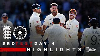 Stunning England Display  England v India  Day 4 Highlights  3rd LV Insurance Test 2021 [upl. by Barkley]