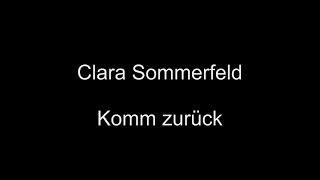 Komm zurück Instrumental [upl. by Nealah279]