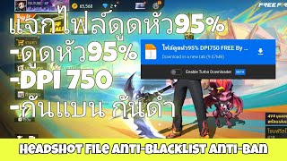 แจกไฟล์ดูดหัว95 แบบใหม่DPI 750  กันแบน กันดำ  เล่นไอดีหลักชิวๆ  KP [upl. by Elleraj]