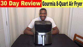 Gourmia Dual Basket Digital Air Fryer Review [upl. by Enilauqcaj]