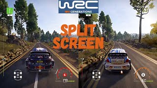 WRC Generations  Splitscreen  2 players versus Gameplay  Rally Japan No Commentary [upl. by Asina]