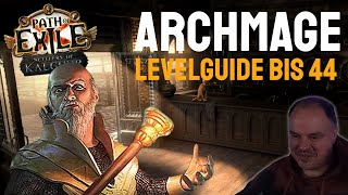 Path of Exile  🔥 ARCHMAGE  Levelguide bis Lvl 44 [upl. by Makell]