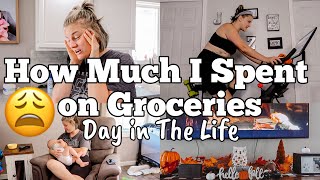 HOW MUCH I SPENT ON GROCERIES IN JULY amp AUGUST  TOTWOO  MOM OF 4 DAY IN THE LIFE  MEGA MOM [upl. by Laeno]