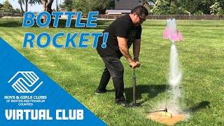 DIY STEM Project For Kids How To Make A Bottle Rocket [upl. by Sillert601]