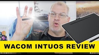 Grafiktablett Wacom Intuos Modell 2018 im Test  Review [upl. by Ecyaj553]