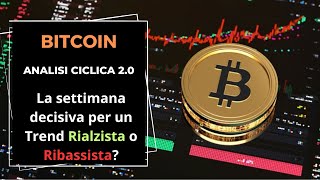 Bitcoin Analisi Ciclica 20 La Settimana Decisiva per un Trend Rialzista o Ribassista [upl. by Py]