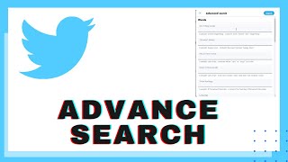 How to use Advanced Search on Twitter Twitter Advance Search  Twitter Search on Web twittercom [upl. by Philemon871]