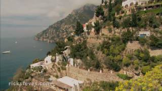 Amalfi Coast Italy A Cliff Top Drive  Rick Steves’ Europe Travel Guide  Travel Bite [upl. by Leafar]