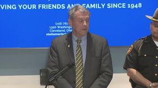 US Sen Sherrod Brown Northeast Ohio law enforcement discuss FEND Off Fentanyl Act [upl. by Norahs]