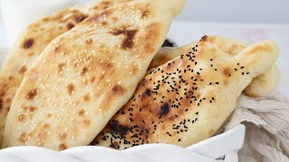 Samoon Bread  Iraqi Flatbread Recipe [upl. by Clayton733]