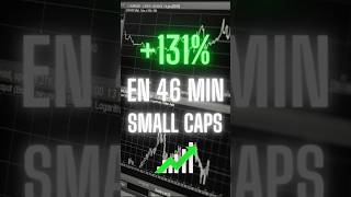 🚀131 EN 46 MINUTOS ES LO QUE HA SUBIDO ESTA ACCIÓN  🚀 trader daytrader daytrading trading [upl. by Eradis]