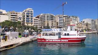 Sliema  Valletta Ferry Malta [upl. by Eldwun460]