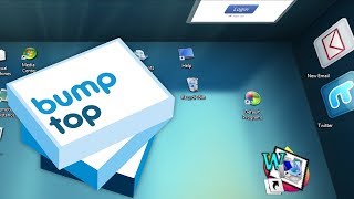 BumpTop  The Amazing 3D Physics Desktop Replacement for Windows amp macOS Overview amp Demo [upl. by Wightman]