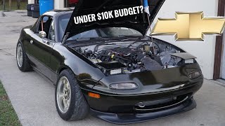 LS Miata SWAP COST and FULL BUILD COST Under the 10k Budget [upl. by Garlan]