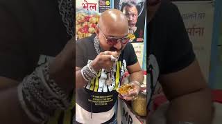 440 Volt bhel challenge complete 🍗🔥 Ulhaskamthe eating [upl. by Arianna]