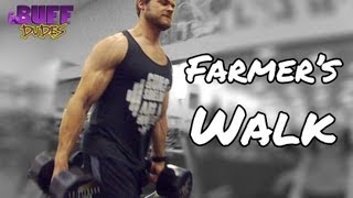 How to Perform the Farmers Walk  Exercise Tutorial [upl. by Digdirb]