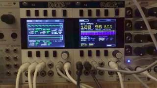 MORDAX  DATA  Dual Digital Oscillators  CV Modulation Example [upl. by Bresee]