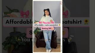 meeshofinds Sweatshirt Haul Under 300 meesho meeshohaul meeshoapp shorts viral sweatshirt [upl. by Ellierim]