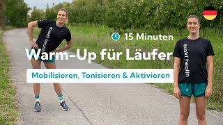 15 Minuten Warm Up für Läufer  Wie Aufwärmen vorm Joggen [upl. by Lipinski960]