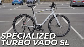 Specialized Turbo Vado SL 2021 review  An ebike for fitness leisure and transport [upl. by Mcclary]