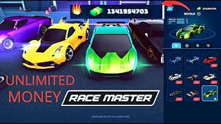 Race Master 3D  Car Racing Mod Apk Unlimited Money  All Cars Unlocked And Free Upgrade [upl. by Ahsrav]