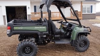 John Deere 855D Diesel Gator with Power Steering 2013 [upl. by Torrin432]