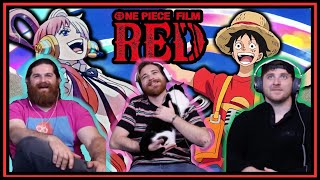 Finally Watching ONE PIECE FILM RED MOVIE REACTION [upl. by Melinde832]