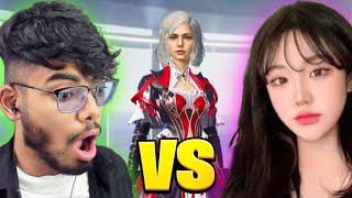 I Got Challenged By A Girl Gamer For ₹5000 1 vs 1 in BGMI [upl. by Wieren]