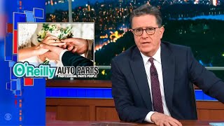 OReilly Auto Parts Wedding Jingle on quotThe Late Show With Stephen Colbertquot [upl. by Mackie]