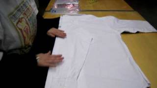 How to Fold a Long Sleeved Shirt [upl. by Peoples]