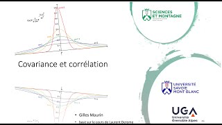 Covariance et corrélations Cours [upl. by Aimek]