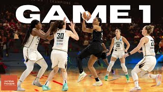 2023 WNBA Finals Game 1 Highlights  WNBA Hoops [upl. by Evangelia145]