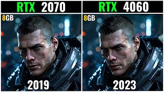 RTX 2070 Vs RTX 4060  TEST IN 19 GAMES 1080P  2K  4K [upl. by Ylrahc]