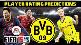 Fifa 15 Player Rating Predictions 4  Borussia Dortmund  Reus Immobile Sokratis amp more [upl. by Atener]