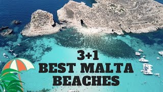 Blue Lagoon  TOP 3 Best Beaches on Malta  Travel Guide 2019 [upl. by Etnoval448]