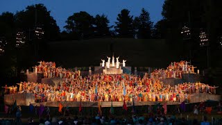 FullLength Video Recording of the Historic Hill Cumorah Pageant from Palmyra New York USA [upl. by Eirrek632]