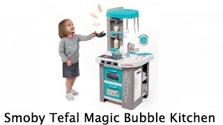 Smoby Kids Tefal Magic Bubble Childrens Toy Kitchen [upl. by Heigl]