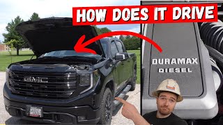 Chevy 1500 30L Duramax Diesel Engine LZ0 HEAVY DIESEL Mechanic Review  How Does It Drives [upl. by Tia110]