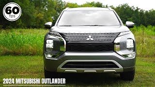 2024 Mitsubishi Outlander Review  NOW With 2yr30k Miles of FREE Maintenance [upl. by Ebbie]