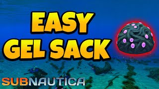 How to Find Gel Sack Subnautica Easy amp Quick [upl. by Leumas]