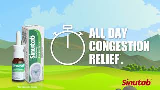 Get All Day Allergy Symptom Relief with Sinutab [upl. by Terri418]