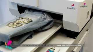 PolyprintTexjetPLUS Direct to Garment digital printer [upl. by Nitaf]