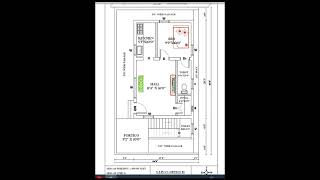 ground floor plan I vastu plan I ground floor I 1bhk house plan I small plan [upl. by Nabetse]