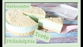 Philadelphia  No Bake  Waldmeister Torte  schnell amp einfach selber machen  Backlounge  Rezept [upl. by Assener]