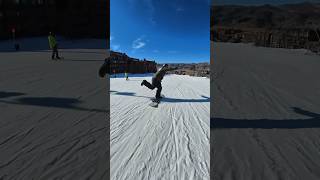 My First Time Snowboarding CLEW Bindings [upl. by Eibbor]