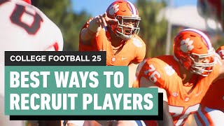 College Football 25 Essential Tips For Recruiting the BEST Players [upl. by Halden]